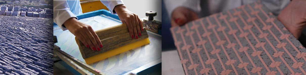 foto lavorazione pietra lavica